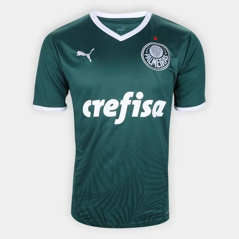 Camisa Palmeiras I 2022 Puma Masculina VERDE EGR
