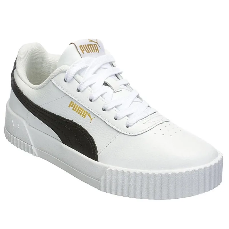 Tênis Puma Carina L Feminino 39 / Branco/Preto