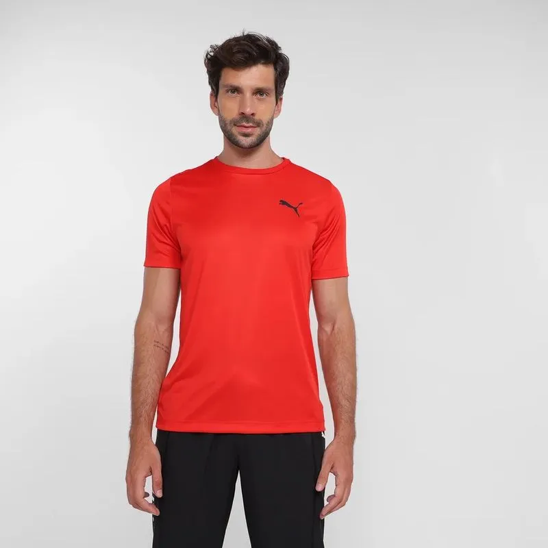 Camisa Puma Active Small Logo Tee-Masculino