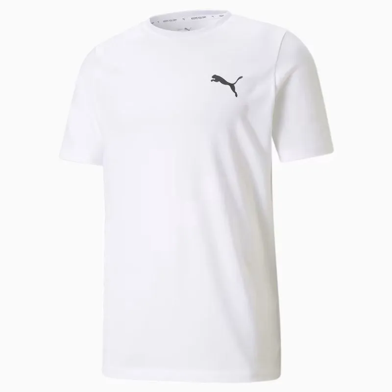 Camiseta puma Active Small Logo Tee Branca