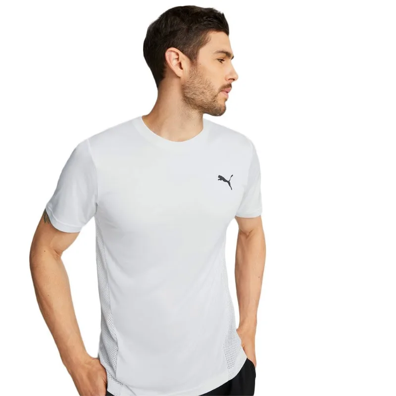Camiseta Puma Masculina TRAIN ALL DAY TEE GG / Branco