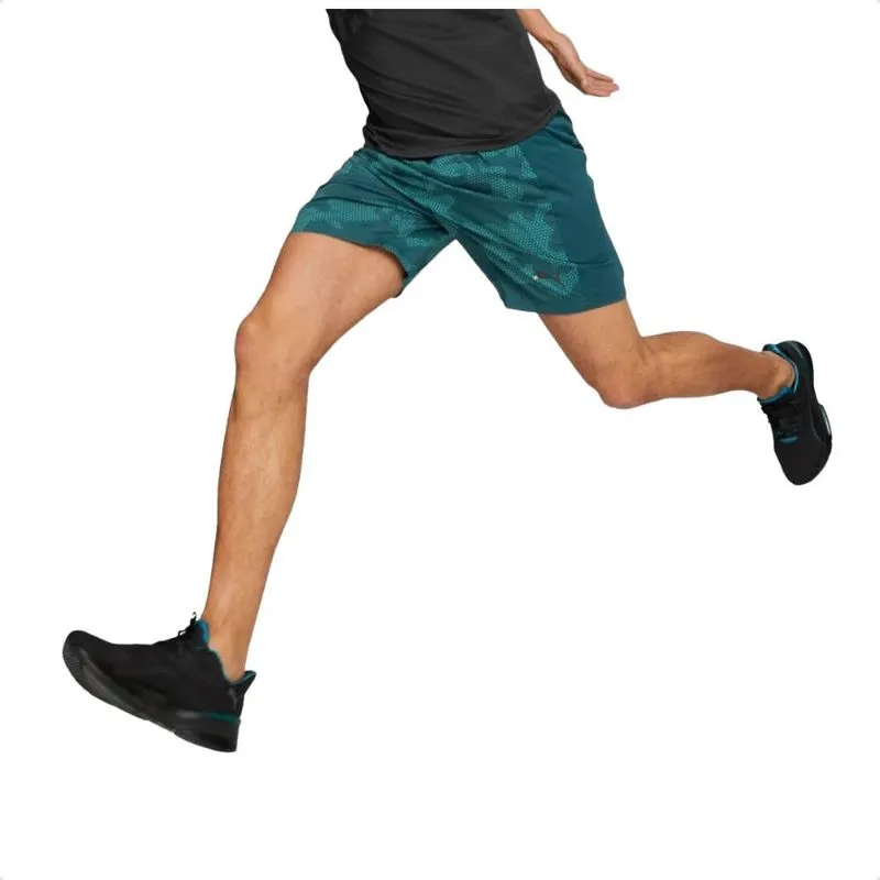 Bermuda Puma Train Off Season Aop Woven 7 Masculina