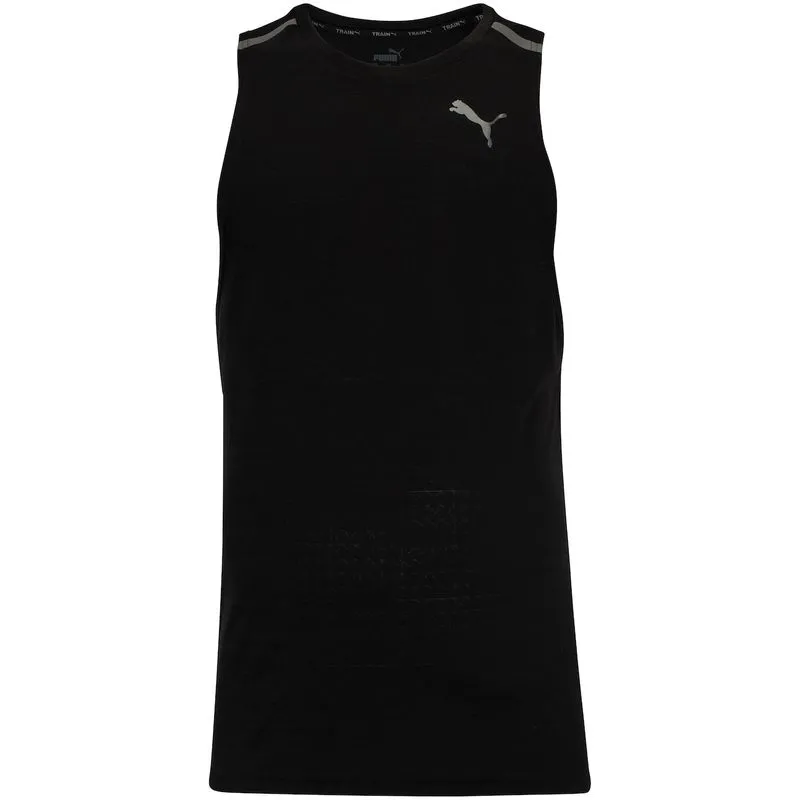 Camiseta Regata Puma Train Jacquard Tank - Masculina Preto P