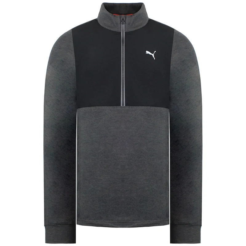 Puma Cloudspun WRMLBL Mens Black Golf Sweater 2XL