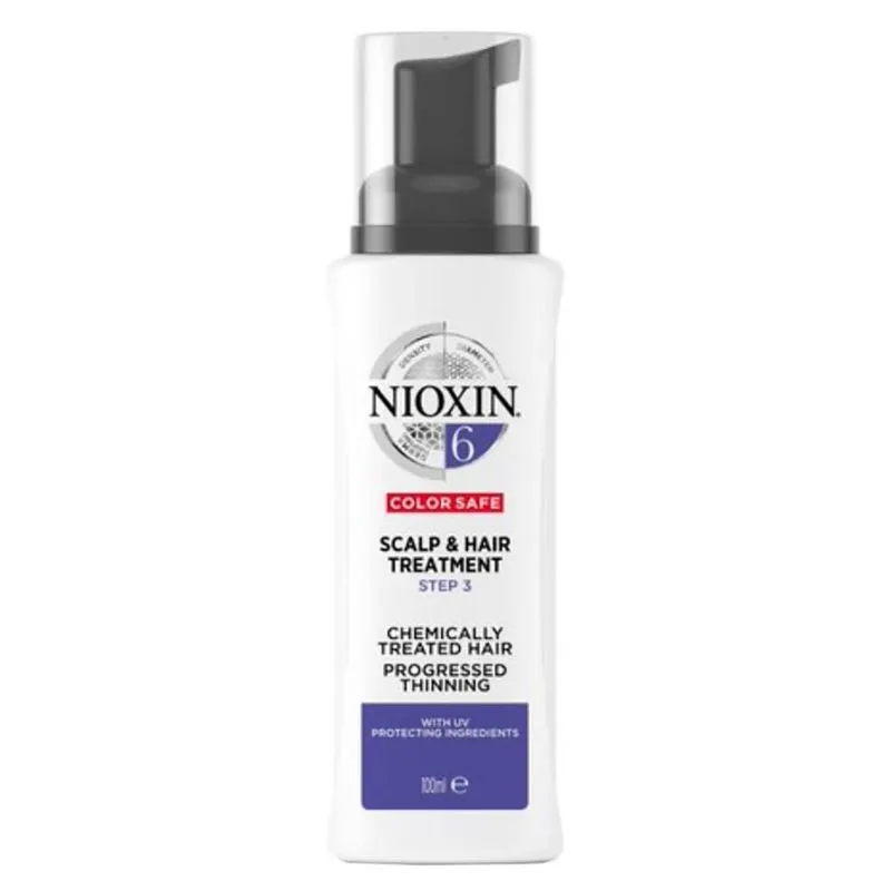 Nioxin Scalp & Hair Sistema 6 - Tratamento Leave-in 100ml