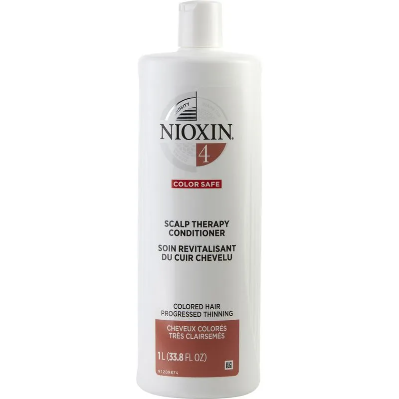 Sistema De Nioxina 4 Condicionador De Terapia Do Couro Cabeludo F