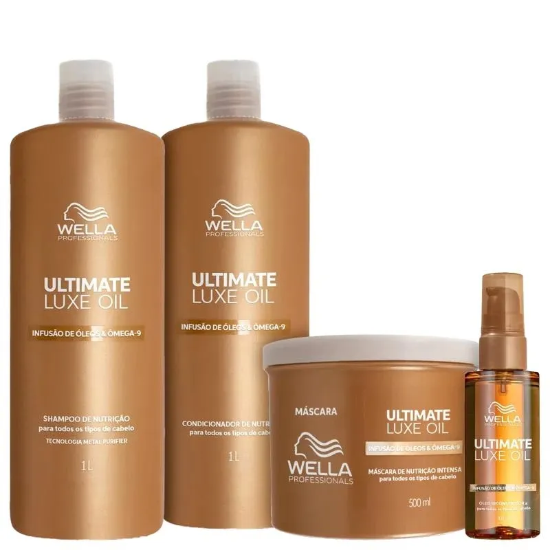 Wella Professionals Ultimate Luxe Oil Salon (4 Produtos)