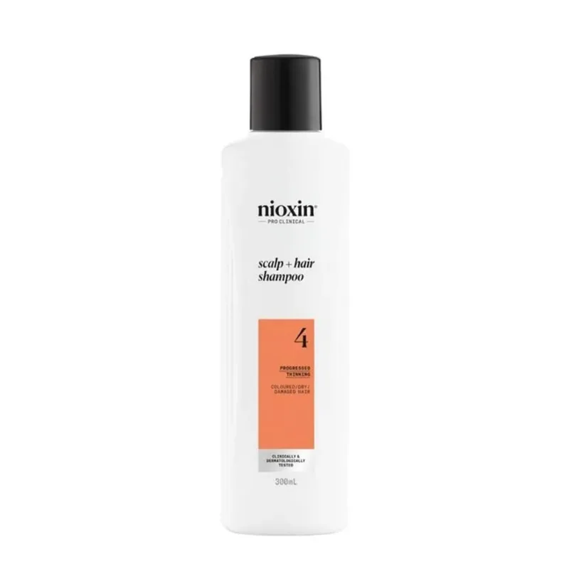 Shampoo Para Adelgazamiento Y Caída Capilar Sistema 4 - Nioxin 300 ml