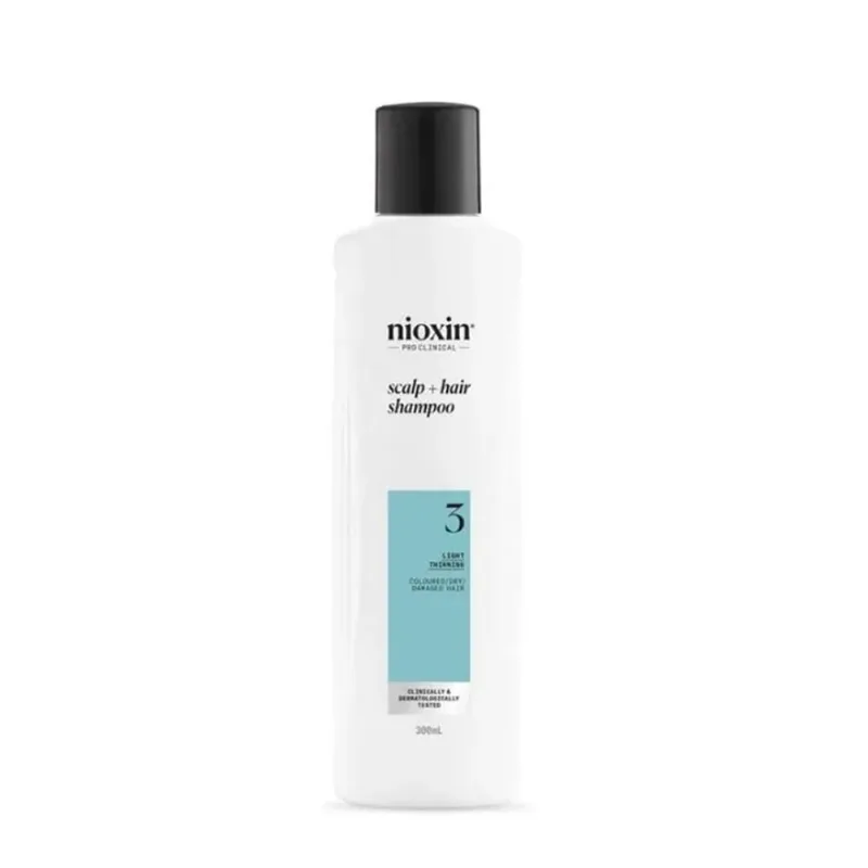 Shampoo Para Adelgazamiento Y Caída Capilar Sistema 3 - Nioxin 300 ml