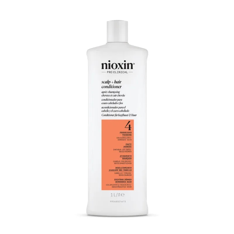 Sistema 4 Condicionador - Para Cabelo Colorido, Afinamento Avançado Sistema 4 Condicionador - 1L -Para Cabelo Colorido, Afinamento Avançado