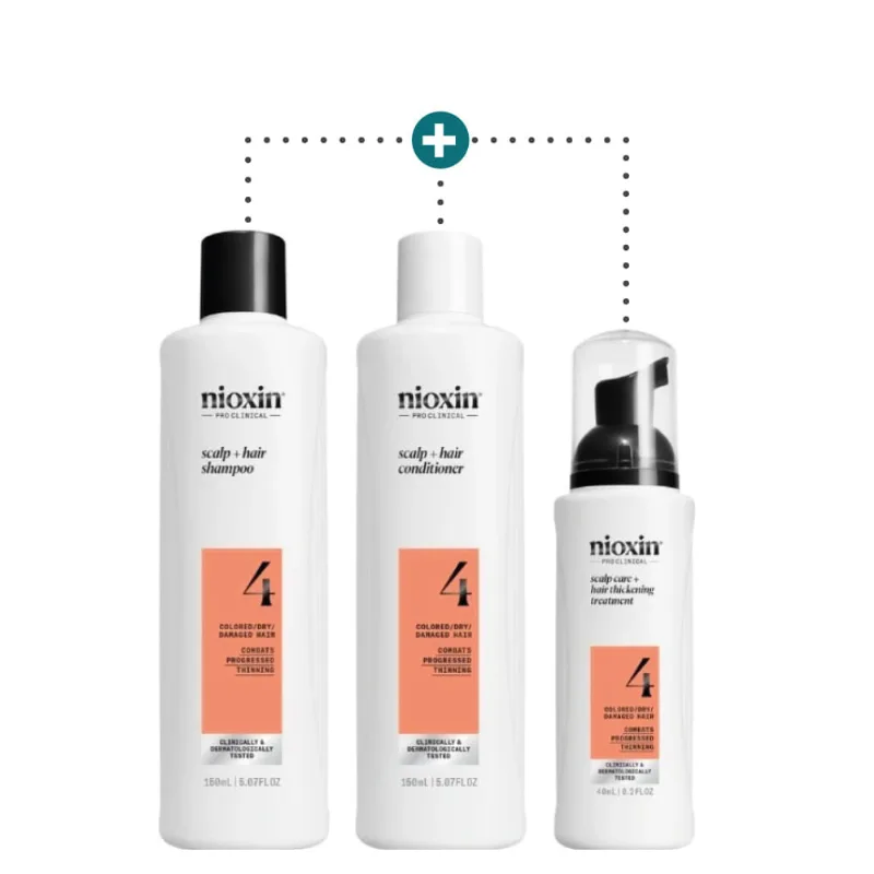 Kit Para Adelgazamiento Y Caída Capilar Sistema 4 - 150 ml - Nioxin Kit