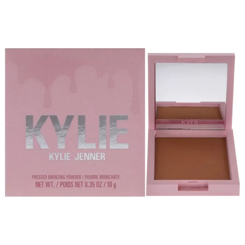 Bronzer Kylie Cosmetics Em Pó Bronzeador Prensado 100 Cáqui 10