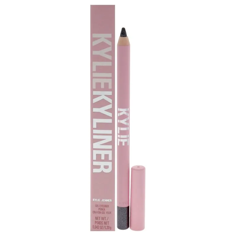 Lápis Delineador Em Gel Kylie Cosmetics Kyliner 013 Grey Shimmer