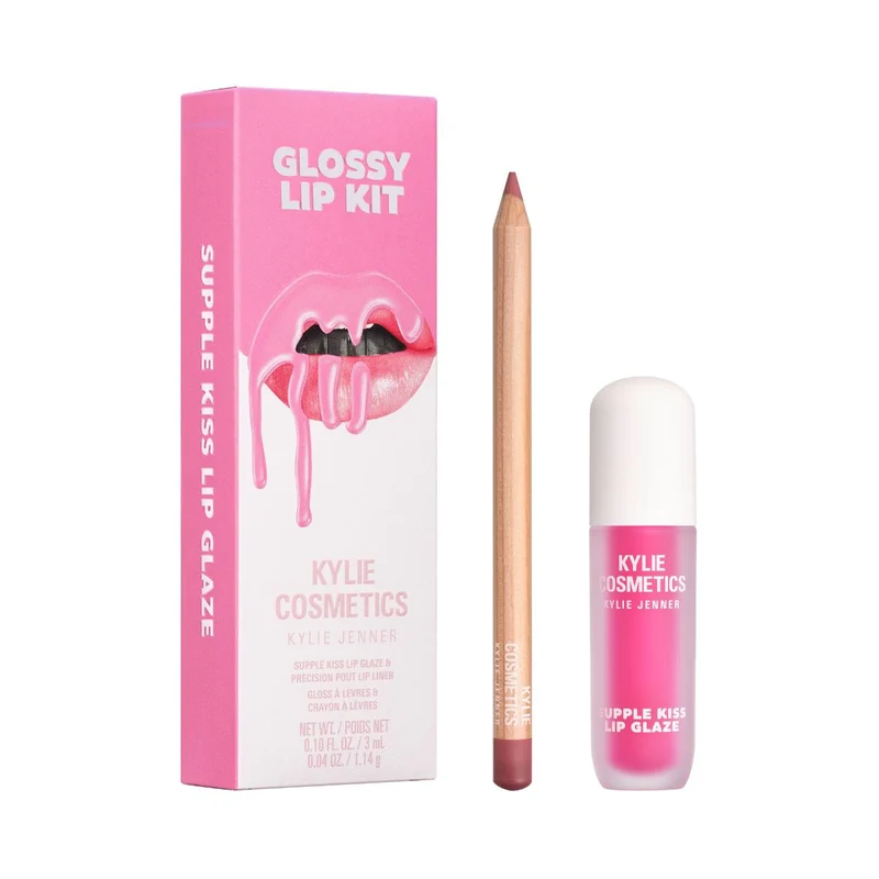 Glossy Lip Kit Candy Pink