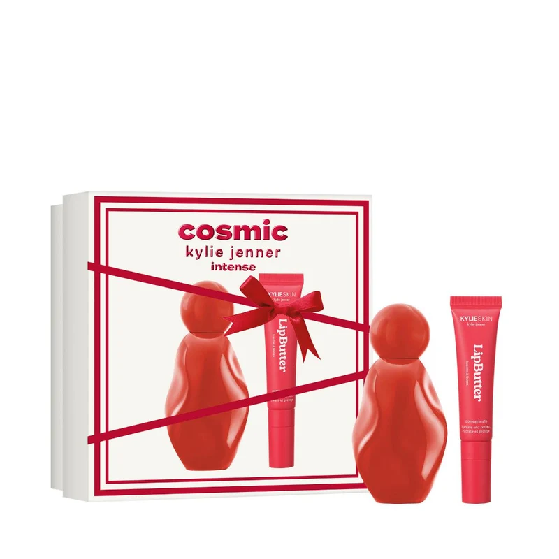 Cosmic Kylie Jenner Intense Eau de Parfum and Pomegranate Lip Butter Duo Gift Set