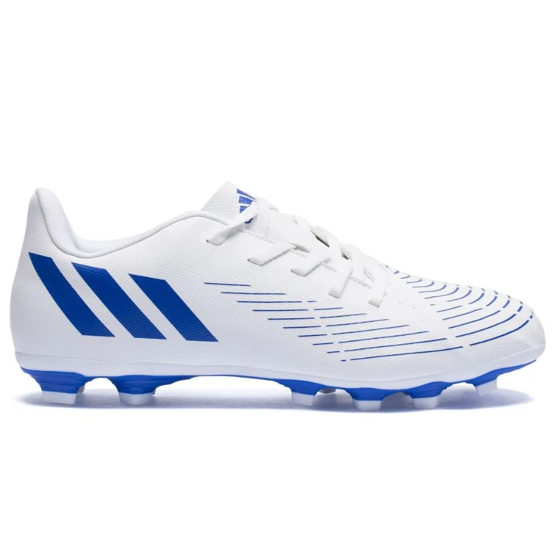 Chuteira de Campo adidas Predator 22.4 - Juvenil Branco 34