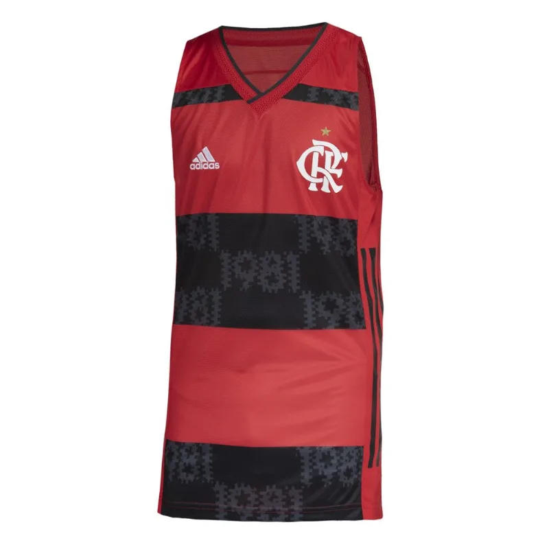 Regata Flamengo Basquete Home Adidas 21/22 G