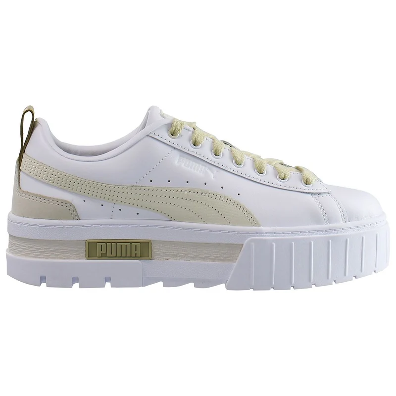 Puma Mayze Luxe White Womens Trainers 7