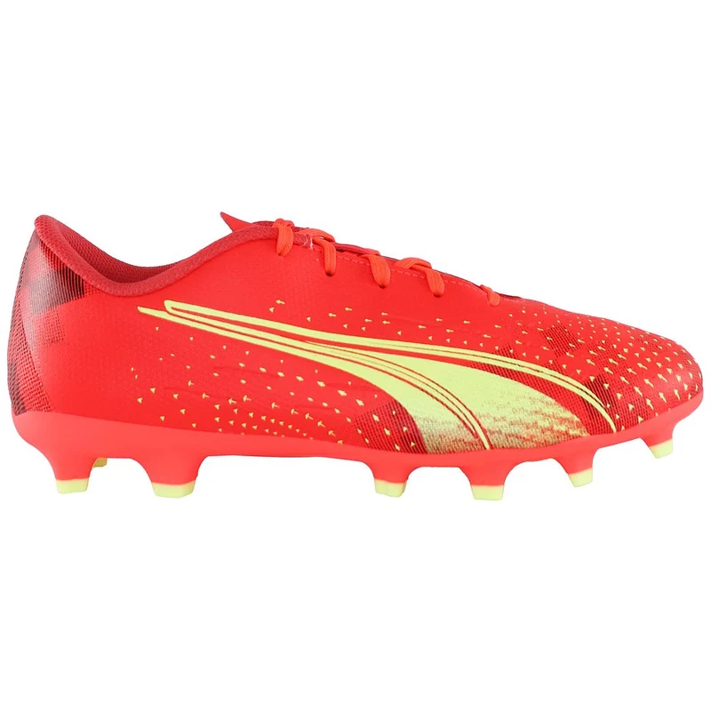 Puma Ultra Play FG/AG Kids Orange Football Boots 11k