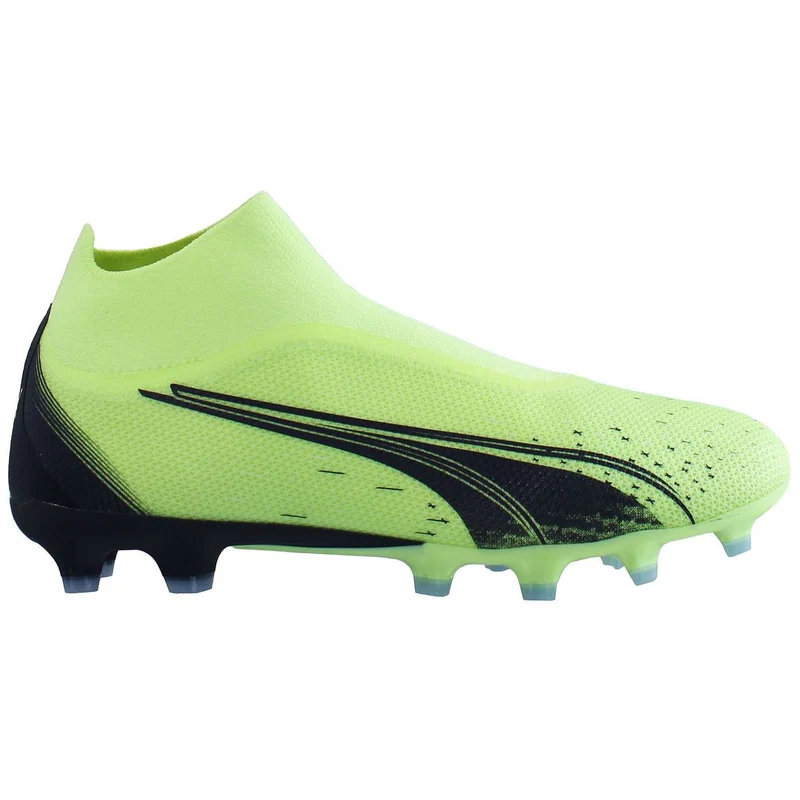 Puma Ultra Match+ LL FG/AG Mens Green Football Boots 8