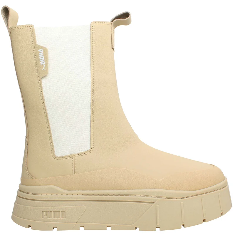 Puma Mayze Stack Chelsea Womens Brown Boots 5.5