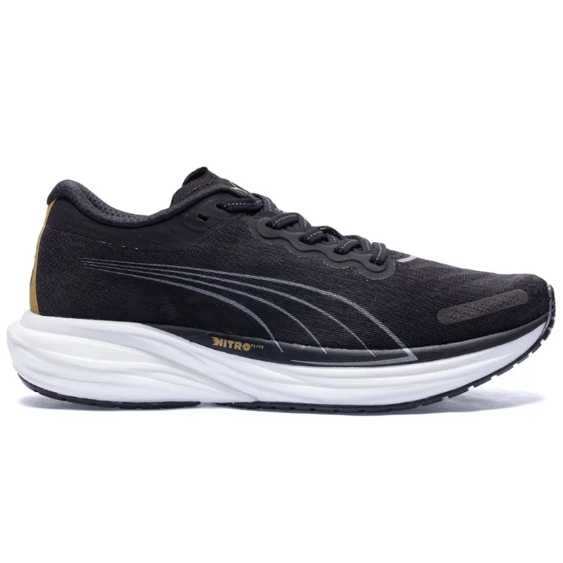 Tênis Puma Deviate Nitro 2 - Feminino Preto 37
