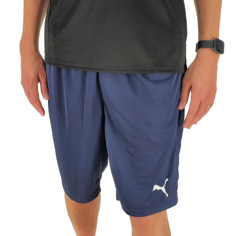 Bermuda Puma Masculina ACTIVE INTERLOCK SHORTS 8" M / Marinho