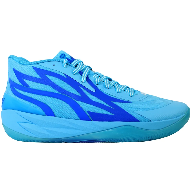 Puma LaMelo Ball MB.02 Mens Blue Basketball Shoes 10.5