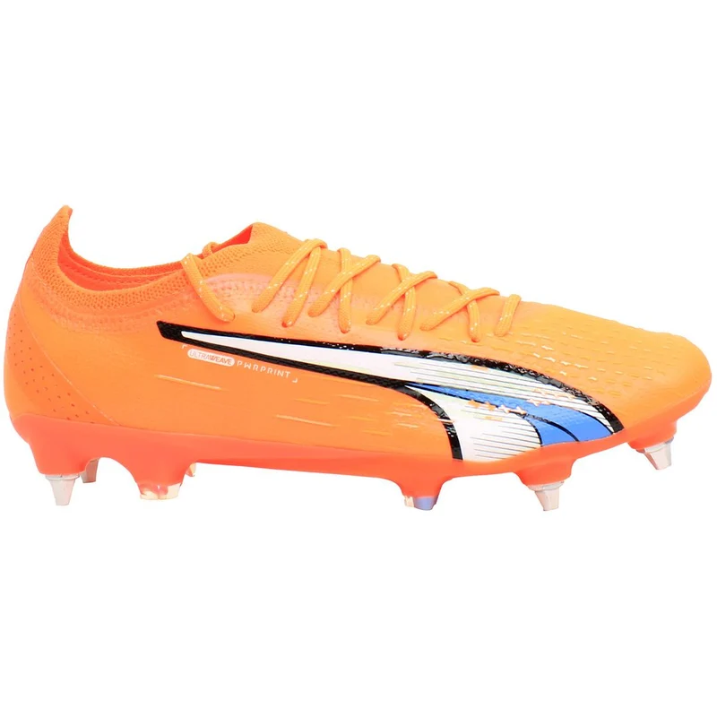 Puma Ultra Ultimate MxSG Mens Orange Football Boots 8.5