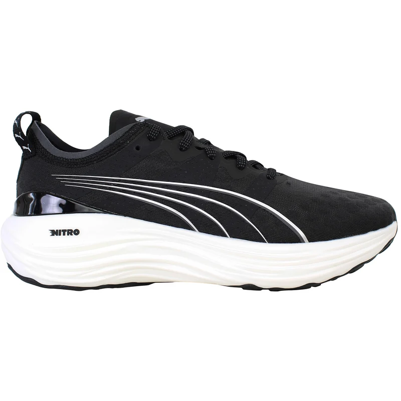 Puma ForeverRun Nitro Womens Black Running Shoes 4