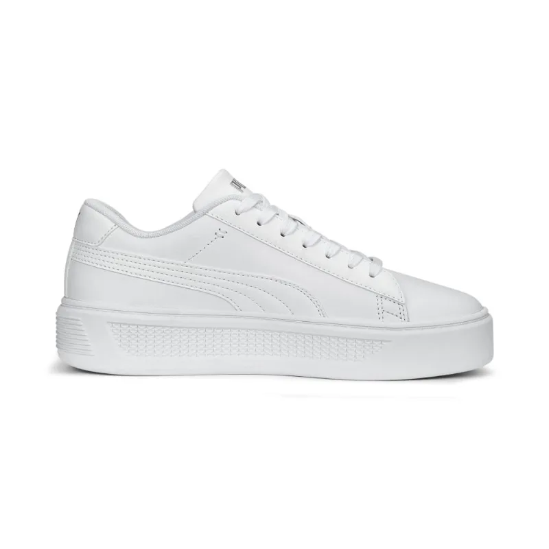 Zapatillas Urbanas para Mujer Puma Smash Platform V3 390758 01 Blanco Talla 37