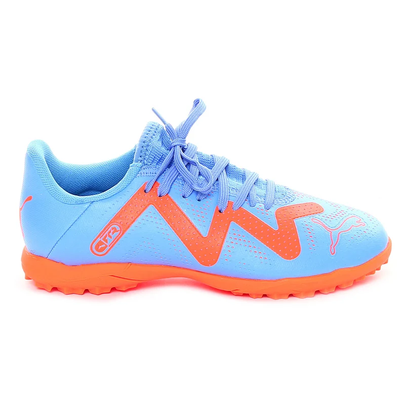 Puma Future Play Tt Bambino Blu Arancione 38