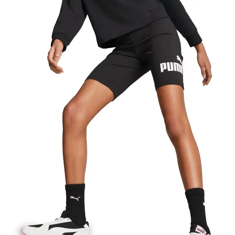 Shorts Puma Ess+ Logo Juvenil Preto 10