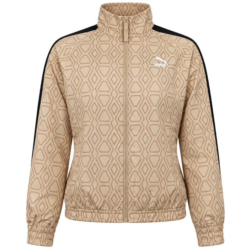 Puma T7 Trend 7ETTER Woven Womens Beige Jacket XL