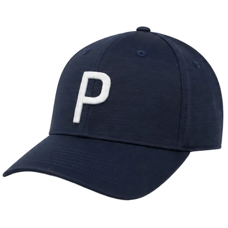 Puma P Navy Golf Cap One Size