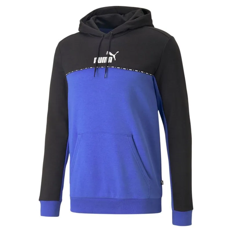 Moletom puma ess block X tape hoodie masculino