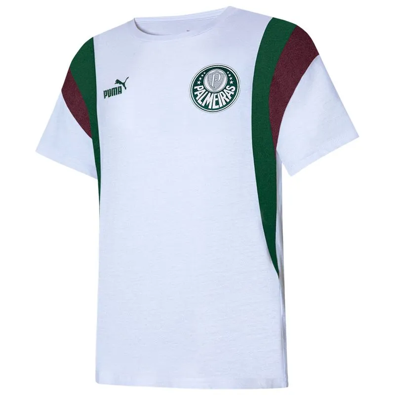 Camisa Palmeiras Puma 23/24 - Infantil - Branco - 12