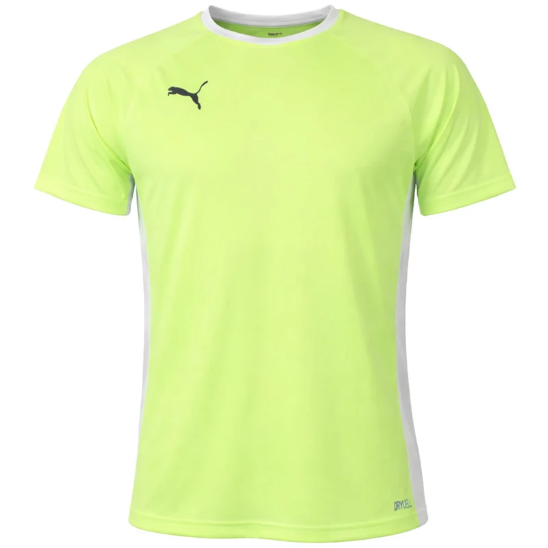 Puma Teamliga Mens Yellow Padel T-Shirt M