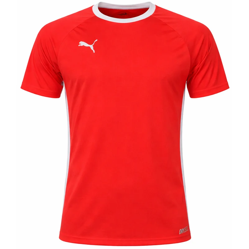 Puma Teamliga Mens Red Padel T-Shirt L