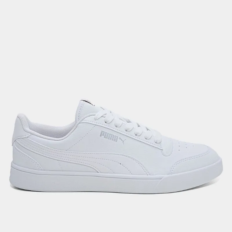 Tênis Puma Shuffle - Unissex - Branco+Grafite