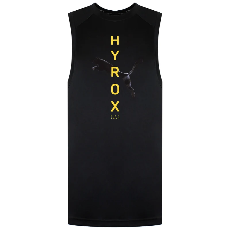 Puma x HYROX Fit Mens Black Tank Top XL