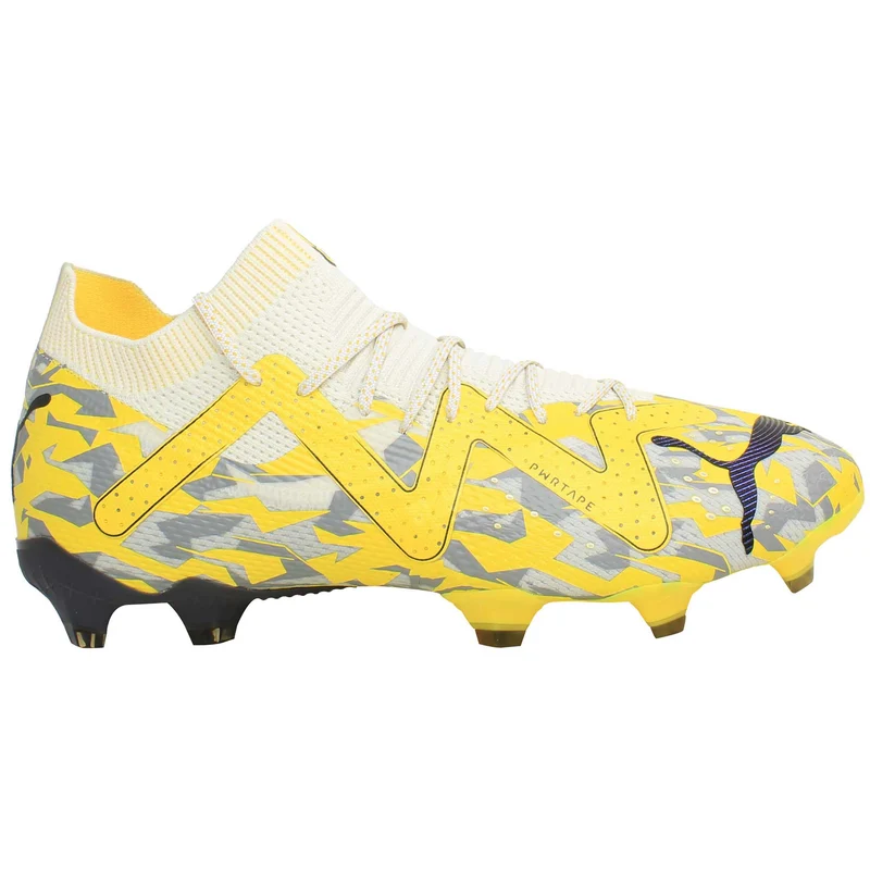 Puma Future Ultimate FG/AG Mens Yellow/Grey Football Boots 11.5