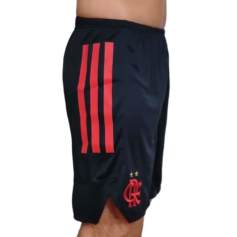 Short Flamengo Basquete 2 Adidas 22/23 Preto P