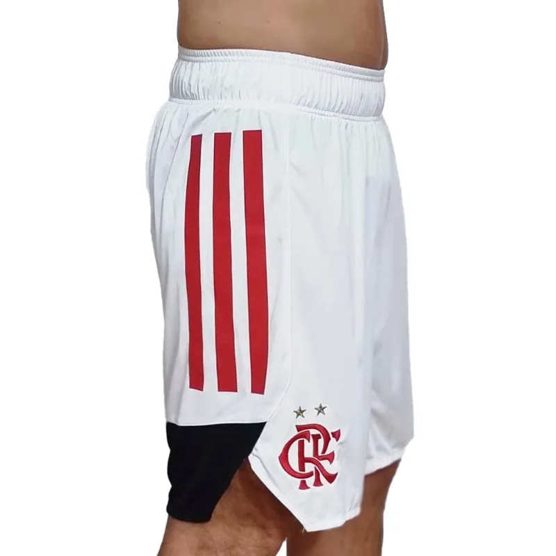 Short Flamengo Basquete 1 Adidas 22/23 Branco M