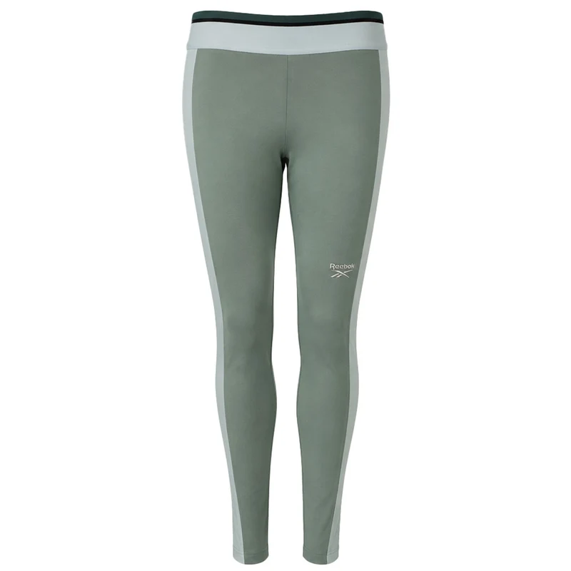 Reebok CL AE Womens Green Leggings S
