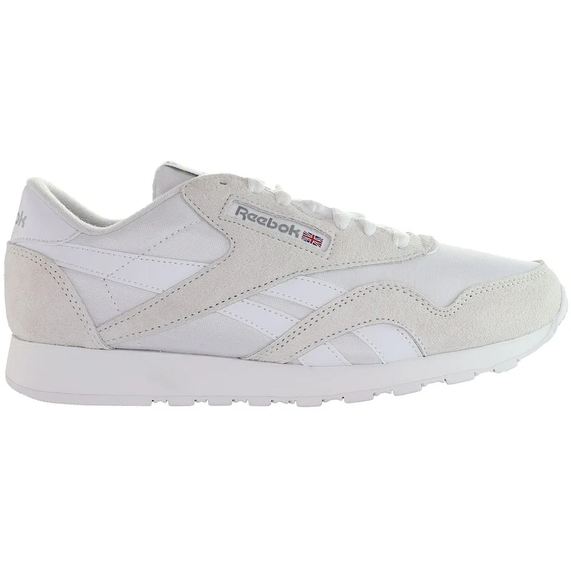 Reebok Classic Nylon Mens White Trainers 9