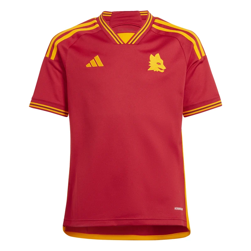 AS Roma Youth 2023-24 Home Jersey 140