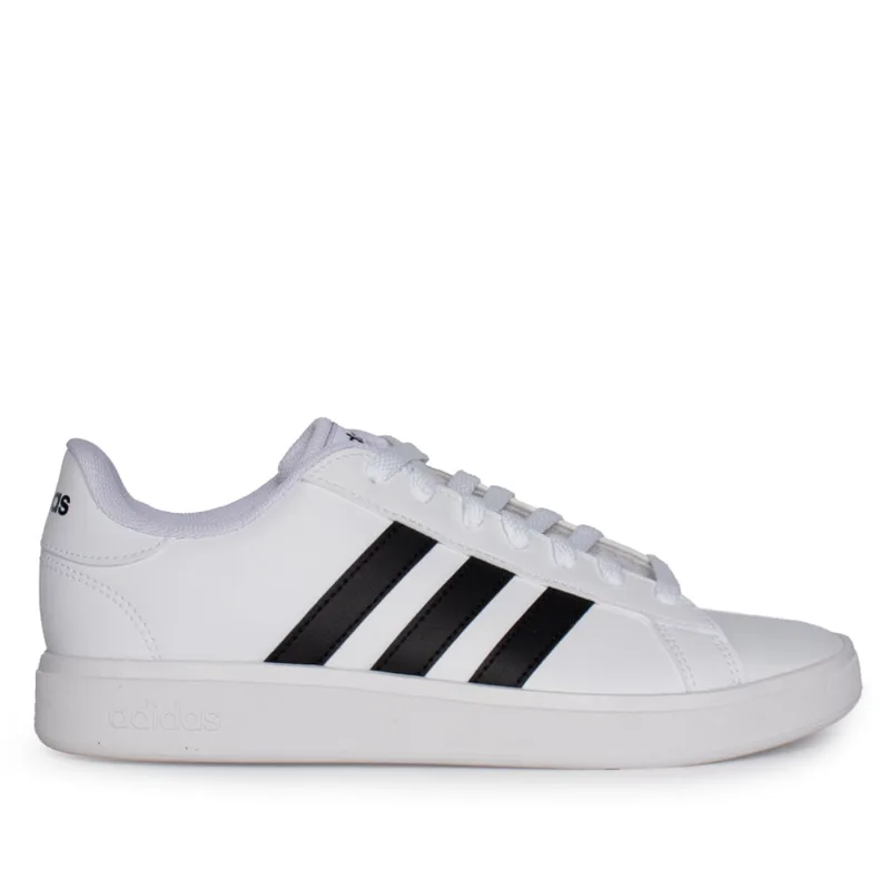 Tênis Feminino Adidas Grand Court Base 2.0 Listras Branco - 34