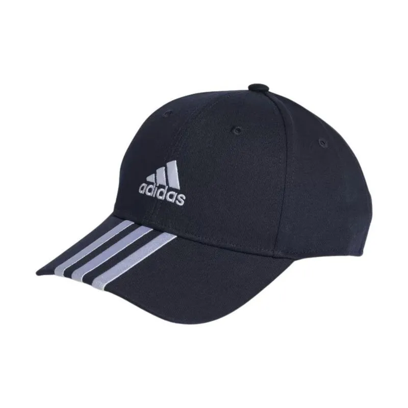Boné Adidas Baseball 3 Listras Sarja Algodão Legend Ink II3510 (MP)