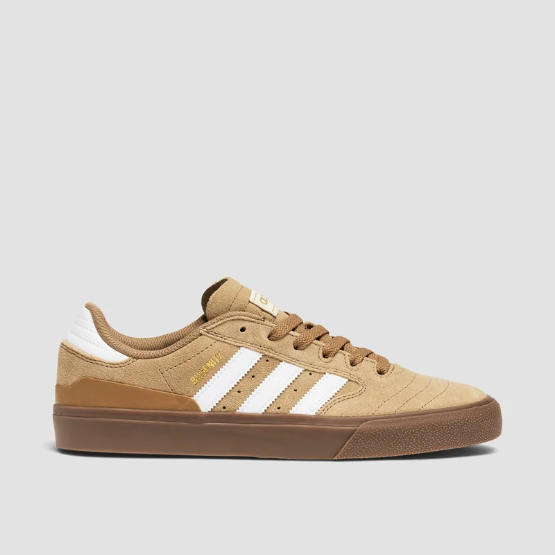 adidas Busenitz Vulc II Shoes - Cardboard/Chalk White/Gold Met 11uk / Cardboard/Chalk White/Gold Met
